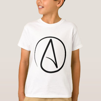 T-shirt athée de symbole