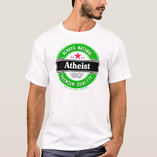 T-shirt Athée naturel (Devant)