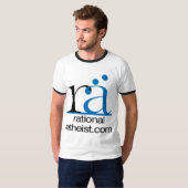 T-shirt Athée rationnel (Devant entier)