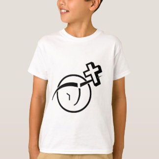 T-shirt Athéisme/Croix