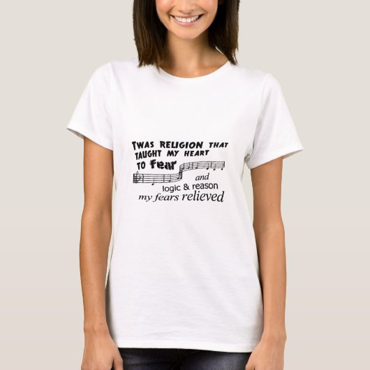 T-shirt Athéisme extraordinaire (Devant)