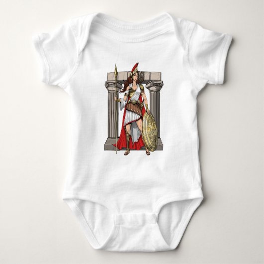 T-shirt Athéna Déesse grecque (Devant)