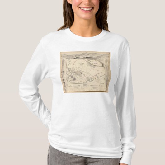 T-shirt Athènes, Acropole (Devant)