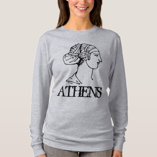 T-shirt ATHÈNES, chemises de voyage, ajouter du texte (Devant)