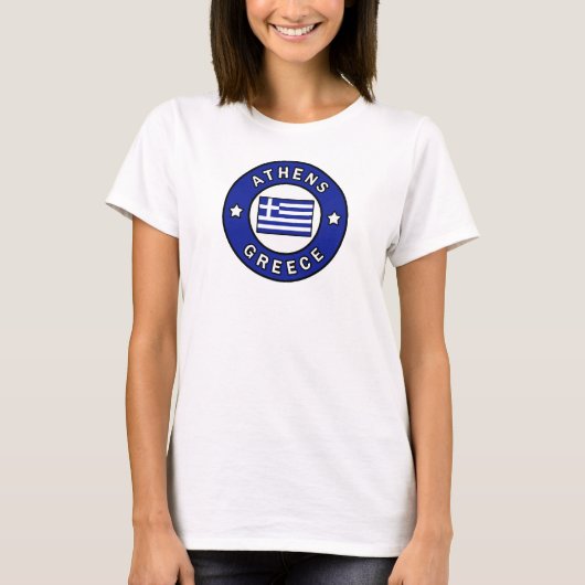 T-shirt Athènes Grèce (Devant)