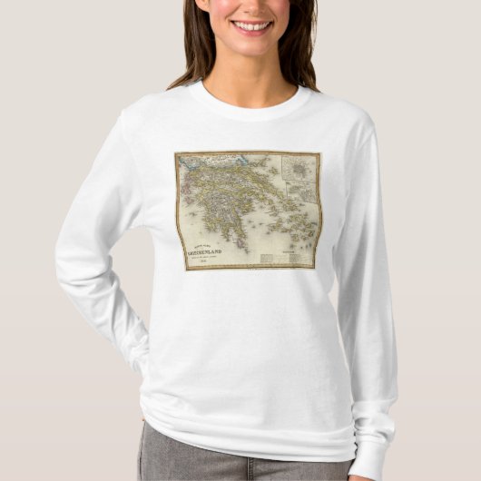 T-shirt Athènes, Grèce (Devant)