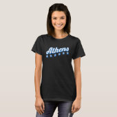 T-shirt Athènes Grèce (Devant entier)