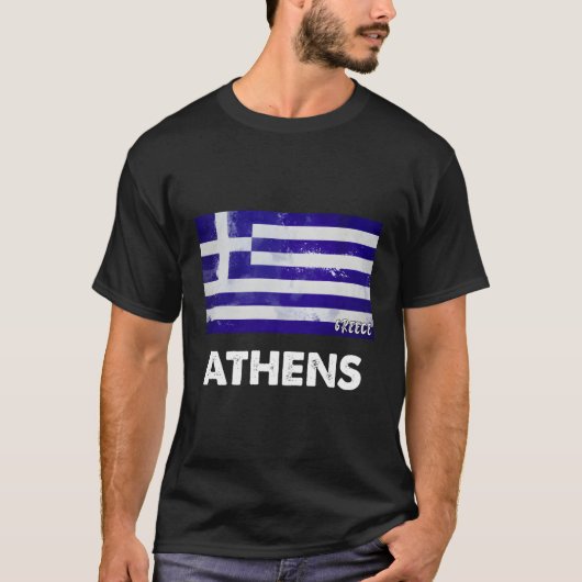 T-shirt Athènes Grèce (Devant)
