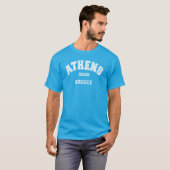 T-shirt Athènes, Grèce Est. 1400 BCE Athlète en détresse (Devant entier)