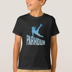 T-shirt Athlète à course libre Parkour Freerunner