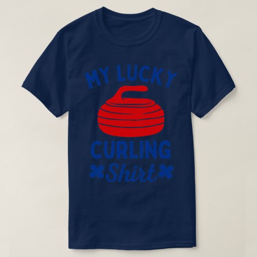 T-shirt Athlète de curling 1 (Design devant)
