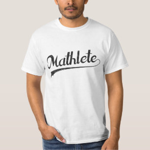 T-shirt Athlète de maths d'All Star Mathlete