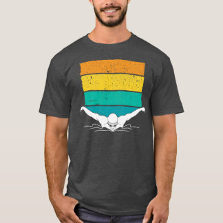 T-shirt Athlète de natation et entraîneurs maillot de bain