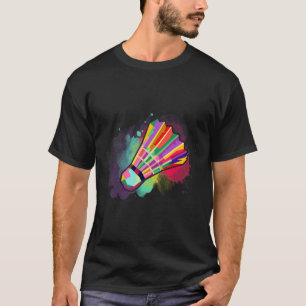 T-shirt Athlète Hommes Femmes Enfants Navette Badminton Co