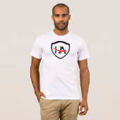 T-shirt Athlète hybride - de base (Devant entier)