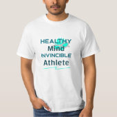 T-shirt Athlète invincible (Devant)