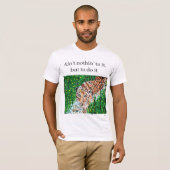 T-Shirt : Athlétique , Tigre (Devant entier)