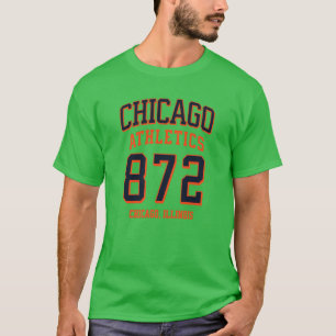 T-shirt Athlétisme de Chicago 872 Chicago2
