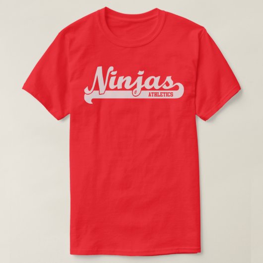 T-shirt Athlétisme de Ninjas (Design devant)