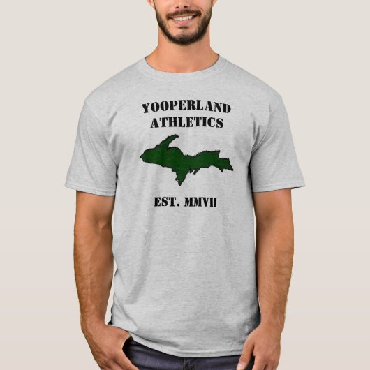 T-shirt Athlétisme de Yooperland (Devant)