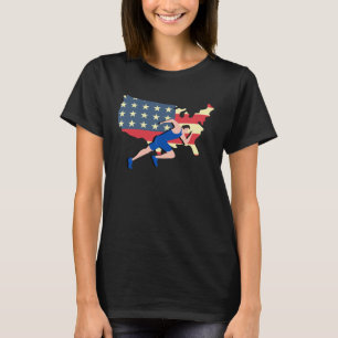T-shirt Athlétisme États-Unis olympique