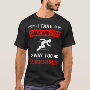 T-shirt Athlétisme Sérieusement