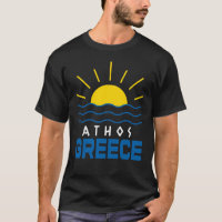 Athos Grèce soleil et mer noir hommes
