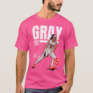 T-shirt Atlanta Allisha Grey 15 Cartoon Femmes Basketball