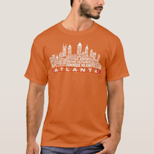 T-shirt Atlanta Basketball Team All Time Legends Atlanta C