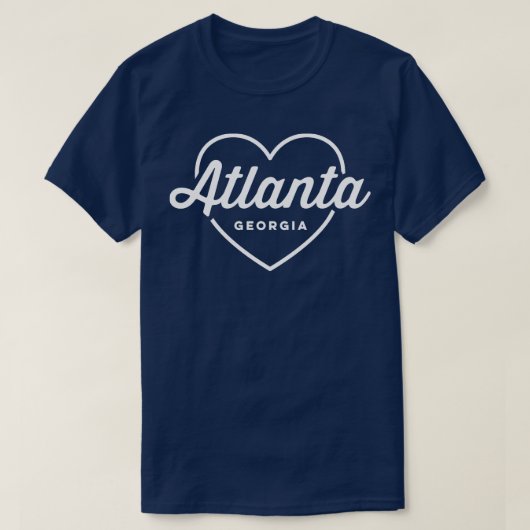 T-shirt Atlanta Georgia Love (Design devant)