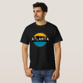 T-shirt Atlanta Georgia Skyline (Devant entier)