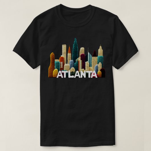 T-shirt Atlanta Géorgie (Design devant)