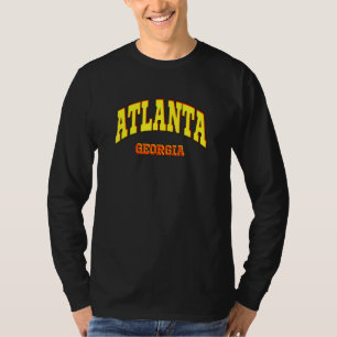 T-shirt Atlanta State Of Georgia Design Sportif