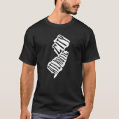 T-shirt Atlantic City, New Jersey Plan Outline - USA Trave (Devant)