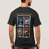 T-shirt Atlantis Grail - Logo Gold Series (Dos)