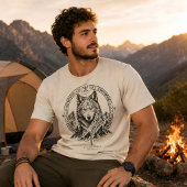T-shirt Atlas loup