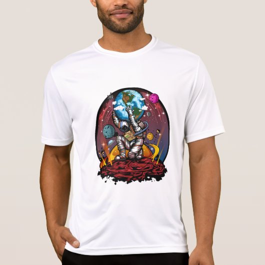 T-shirt Atlas Space Man (Devant)