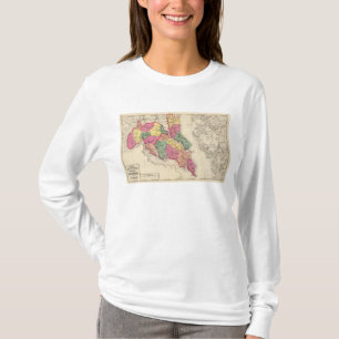 T-shirt Atlas topographique des comtés 6 du Maryland