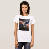 T-shirt Atmosphère Mars Et Mission D'Évolution Volatile. (Devant entier)