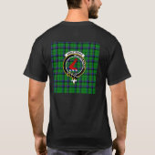 T-shirt Atmstrong Tartan, Badge et devise (Dos)