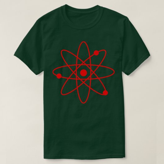 T-shirt Atom rouge (Design devant)