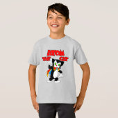 T-shirt Atom the Cat Character (Devant entier)