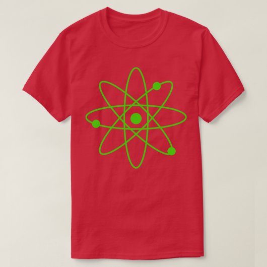 T-shirt Atom vert (Design devant)
