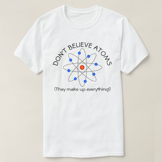 T-shirt Atomes (Design devant)