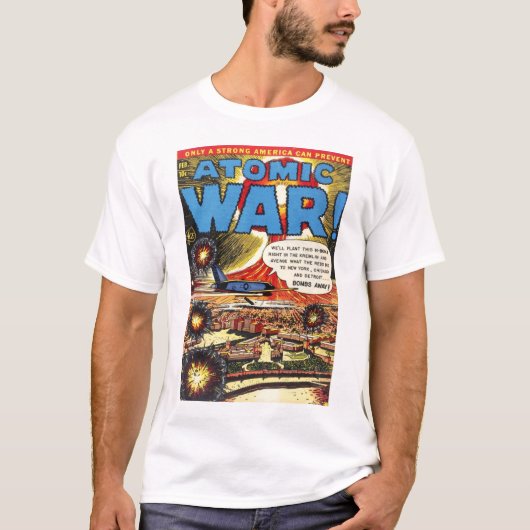 T-shirt atomique de la guerre #3 (Devant)