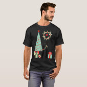 T-shirt Atomique-Moyen-Siècle-Moderne-Cool-Chat-Pair-Chris (Devant entier)