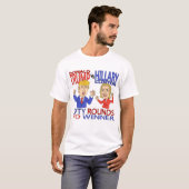 T-shirt Atout contre Clinton (Devant entier)