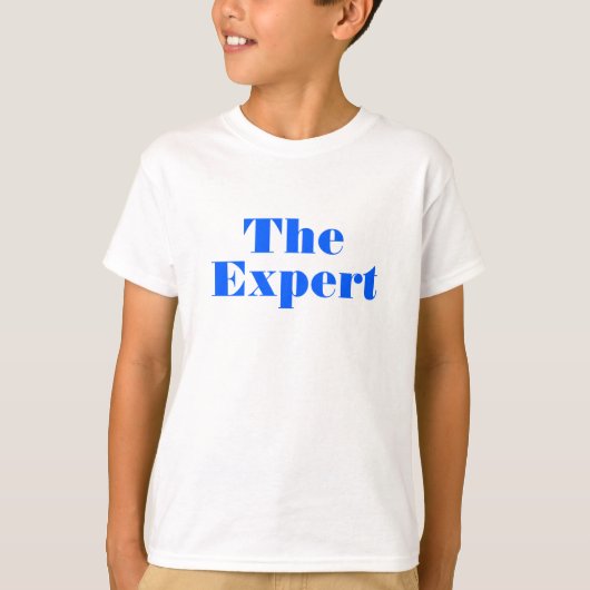 T-shirt Atout de Barron "" la chemise experte (Devant)