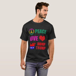 T-shirt Atout de décharge d'amour de paix