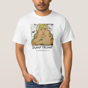 T-shirt Atout de décharge - la matière fécale du poltic